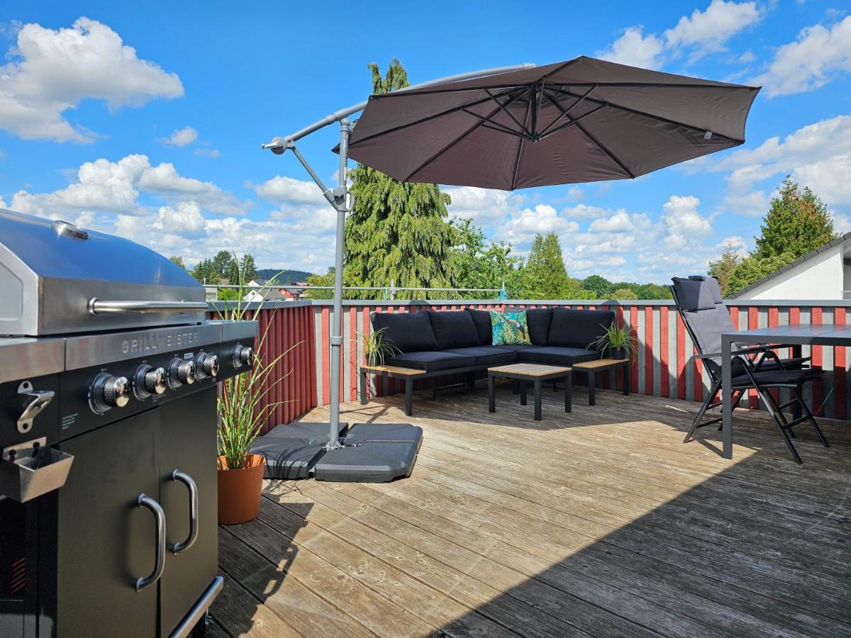 Tucan - Rooftop Terrace With View, Bbq, Ps4+Stream Marburg Exterior foto